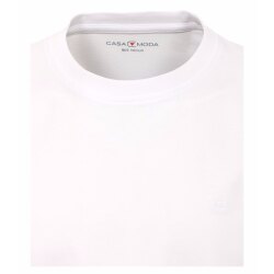 CASAMODA Herren T-Shirt Kurzarm Rundhals Regular Fit Weiß XXL
