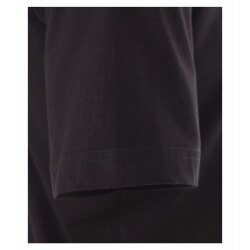 CASAMODA Herren T-Shirt Kurzarm Rundhals Regular Fit Schwarz  4XL