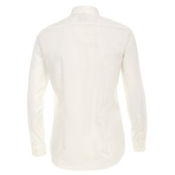 VENTI Herren Businesshemd 69er Langarm Kent Body-Fit Creme
