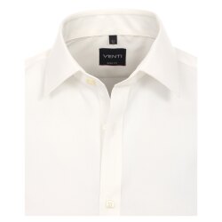 VENTI Herren Businesshemd 69er Langarm Kent Body-Fit Creme