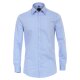VENTI Herren Businesshemd 72er Langarm Kent Body-Fit Hellblau