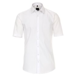VENTI Herren Businesshemd Kurzarm Kent Modern-Fit...