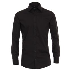 VENTI Herren Businesshemd 72er Langarm Kent Body-Fit...