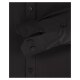 VENTI Herren Businesshemd 72er Langarm Kent Body-Fit Schwarz 43