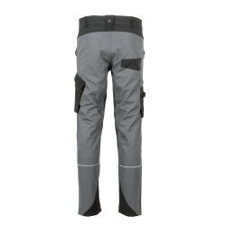 PLANAM Herren Bundhose NORIT 4-Wege-Stretch Schiefer/Schwarz 52