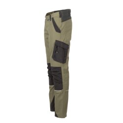 PLANAM Herren Bundhose NORIT 4-Wege-Stretch Oliv/Schwarz 52