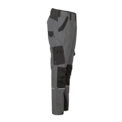 PLANAM Damen Bundhose NORIT 4-Wege-Stretch Schiefer/Schwarz 52
