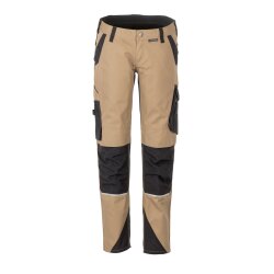 PLANAM Damen Bundhose NORIT 4-Wege-Stretch Sand/Schwarz 38