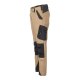 PLANAM Damen Bundhose NORIT 4-Wege-Stretch Sand/Schwarz 38