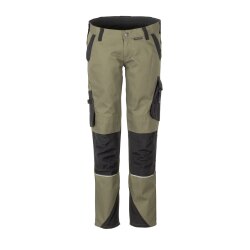 PLANAM Damen Bundhose NORIT 4-Wege-Stretch Oliv/Schwarz 42