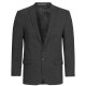 Greiff Corporate Sakko Herren Modern WITH 37.5® Schwarz PINPOINT