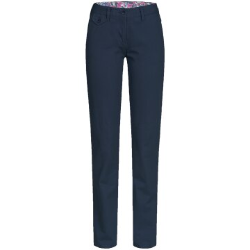 Greiff Corporate CASUAL Damen Chino-Hose Regular-Fit Marine