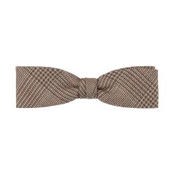 Greiff GASTRO MODA Service Schleife Fliege Glencheck Beige