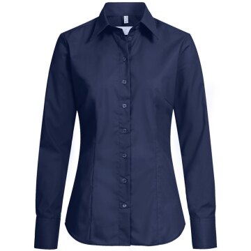 Greiff Corporate Bluse BASIC Damen OEKO TEX® pflegeleicht Marine