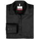 Greiff Corporate Bluse PREMIUM Damen OEKO TEX® Bügelfrei Schwarz