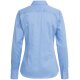Greiff Corporate Bluse PREMIUM Damen Bügelfrei Mittelblau