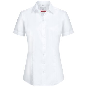 Greiff Corporate Bluse PREMIUM Damen OEKO TEX® Bügelfrei Weiß