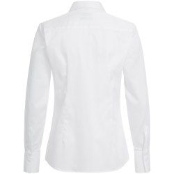 Greiff Corporate Wear PREMIUM Damen Bluse Langarm Kentkragen Comfort Fit Baumwollmix OEKO TEX® Bügelfrei Weiß