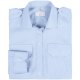 Greiff SIMPLE Damen Pilotbluse Langarm Kent Regular-Fit Hellblau
