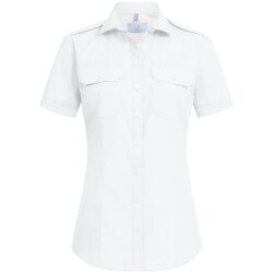 Greiff SIMPLE Damen Pilotbluse Kurzarm New-Kent...