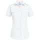 Greiff SIMPLE Damen Pilotbluse Kurzarm New-Kent Regular-Fit Weiß