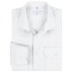 Greiff Corporate Wear SIMPLE Herren Pilothemd Langarm New-Kentkragen Regular Fit Baumwollmix OEKO TEX® Weiß