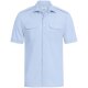 Greiff SIMPLE Herren Pilothemd Kurzarm New-Kent Regular Hellblau
