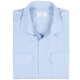 Greiff SIMPLE Herren Pilothemd Kurzarm New-Kent Regular Hellblau