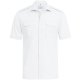 Greiff Corporate Wear SIMPLE Herren Pilothemd Kurzarm New-Kentkragen Regular Fit Baumwollmix OEKO TEX® Weiß