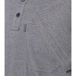 CASAMODA Herren Poloshirt Kurzarm Regular Piqué Anthrazit meliert