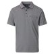 CASAMODA Herren Poloshirt Kurzarm Regular Piqué Anthrazit meliert