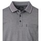 CASAMODA Herren Poloshirt Kurzarm Regular Piqué Anthrazit meliert