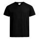 Greiff Corporate Wear SHIRTS Herren Shirt Kurzarm V-Ausschnitt Regular Fit Baumwollmix Stretch OEKO TEX® Schwarz