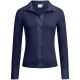 Greiff SHIRTS Damen Shirtbluse Lang Kragen V-Neck Regular Marine