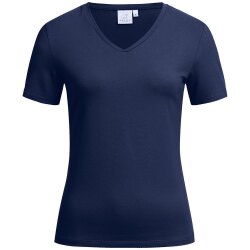 Greiff SHIRTS Damen T-Shirt Kurzarm V-Neck Regular-Fit...