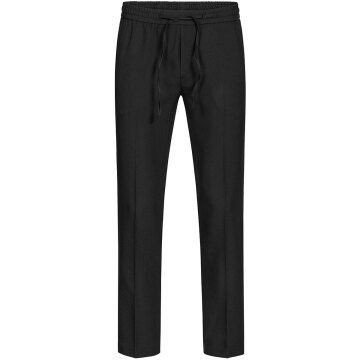 Greiff SIMPLE Herren Business-Joggpants Regular Fit Schwarz