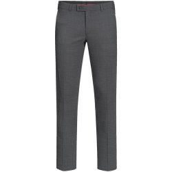 Greiff Corporate Wear Modern WITH 37.5® Herren Anzughose Regular Fit Polyester/Schurwollmix Stretch OEKO TEX® Schwarz PINPOINT 26