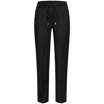 Greiff Corporate Wear Modern with 37.5® Damen Joggpants Hose Regular Fit Schurwollmix OEKO TEX® Schwarz 44