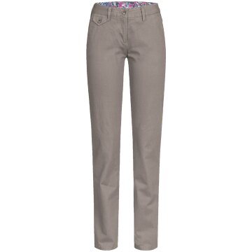 Greiff Corporate CASUAL Damen Chino-Hose Regular-Fit Kitt 42