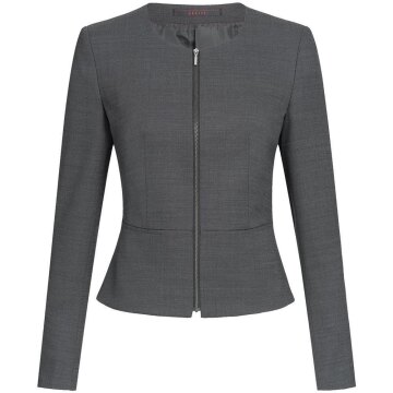 Greiff Modern WITH 37.5® Damen Kurzblazer Slim Schwarz PINPOINT 36