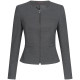 Gr&ouml;&szlig;e 40 Greiff Corporate Wear Modern with 37.5 Damen Blazer Slim Fit Schwarz PINPOINT Modell 1427