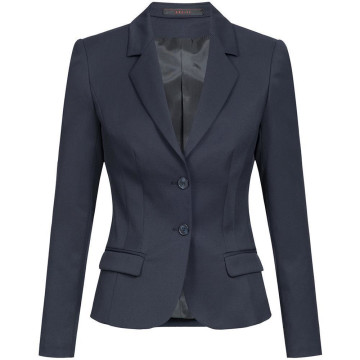 Gr&ouml;&szlig;e 44 Greiff Corporate Wear Basic Damen Blazer Slim Fit Marine Blau Modell 1434 7000