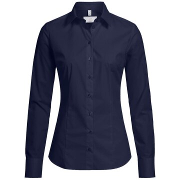Greiff Corporate Bluse BASIC Damen OEKO TEX® Pflegeleicht Marine 38