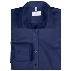 Greiff Corporate Bluse BASIC Damen OEKO TEX® Pflegeleicht Marine 38