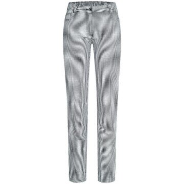 Greiff GASTRO Kochhose Damen Cuisine Basic 5-Pocket-Style Pepita 48