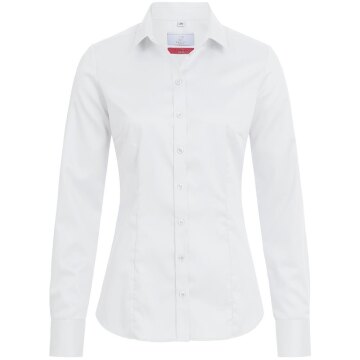 Greiff Corporate Bluse PREMIUM Damen OEKO TEX® Bügelfrei Weiß 38
