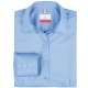Gr&ouml;&szlig;e 50 Greiff Corporate Wear Premium Damen Bluse Lamgarm Regular Fit Mittelblau Modell 6562 1200