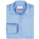 Gr&ouml;&szlig;e 52 Greiff Corporate Wear Premium Damen Bluse Lamgarm Regular Fit Mittelblau Modell 6562 1200