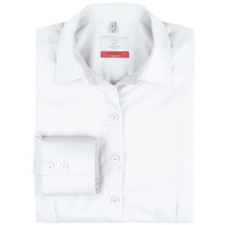 Gr&ouml;&szlig;e 36 Greiff Corporate Wear Premium Damen Bluse Lamgarm Regular Fit Weiss Modell 6562 1200