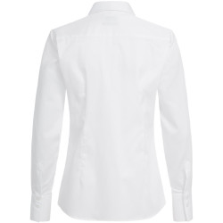 Greiff Corporate Wear PREMIUM Damen Bluse Langarm Kentkragen Comfort Fit Baumwollmix OEKO TEX® Bügelfrei Weiß 44